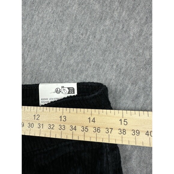 Levi's 721 High Rise‎ Skinny Pants Women's W29 x L30 Black Corduroy NWT - Picture 6 of 7
